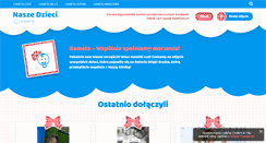 Desktop Screenshot of naszedzieci.gameta.pl